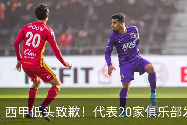 西甲低头致歉！代表20家俱乐部发声，特巴斯承诺建立沟通规范